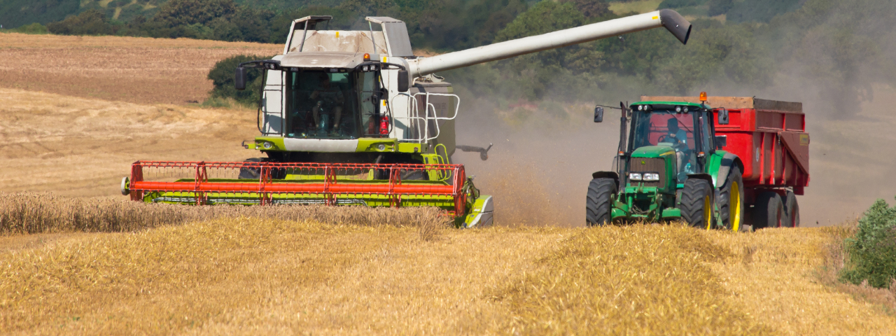 Asset finance available for agricultutral machinery